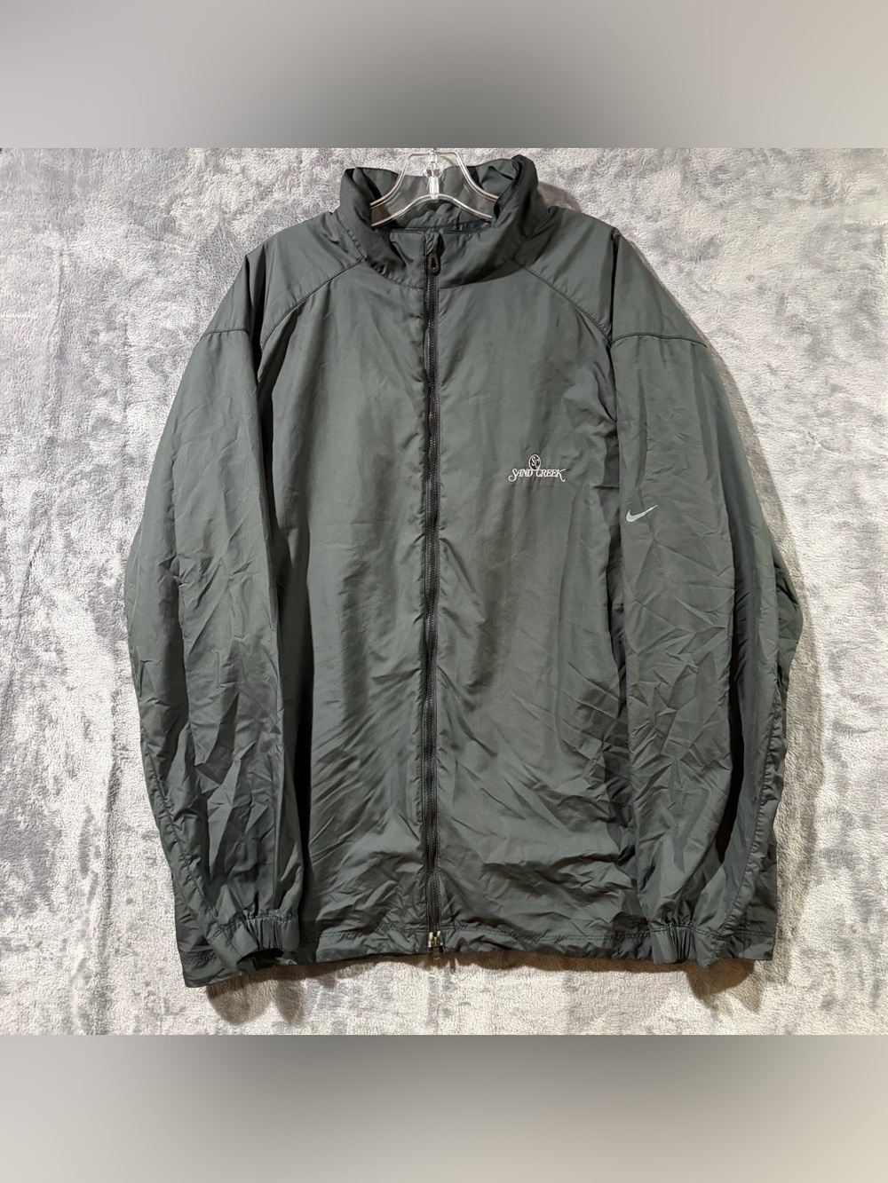 Nike Golf Fit Storm Full Zip Jacket + Shirt Gray [256807-010] Men’s Size XL Used
